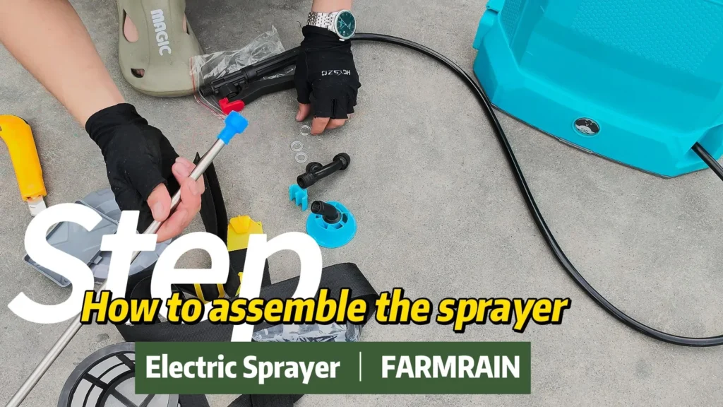 Electric-sprayer-assemble